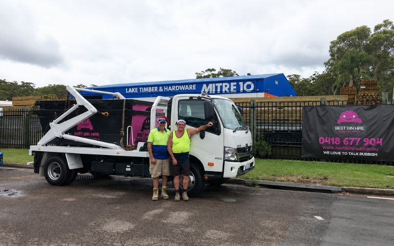 Skip bin hire across Newcastle