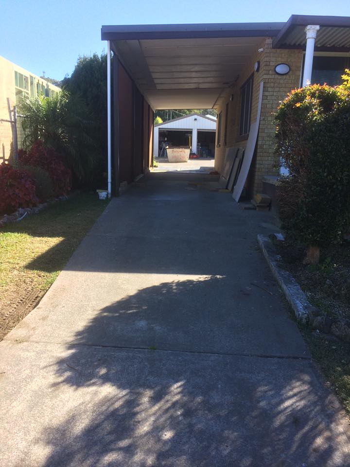Narrow side access